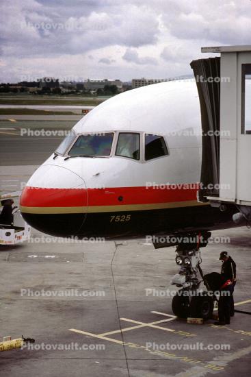 N725TW, Trans World Airlines TWA, Boeing 757-231, 757-200 series, 15 May 2000