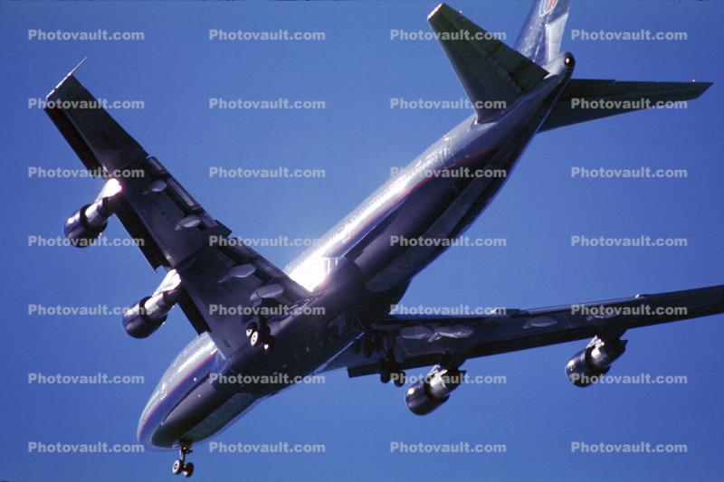 N165UA, Boeing 747-238B, United Airlines UAL, 747-200 series, JT9D