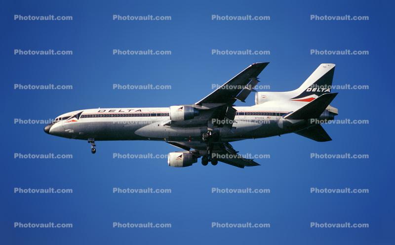 N730DA, Delta Air Lines, Lockheed L1011-1 TriStar, RB211-22B, RB211
