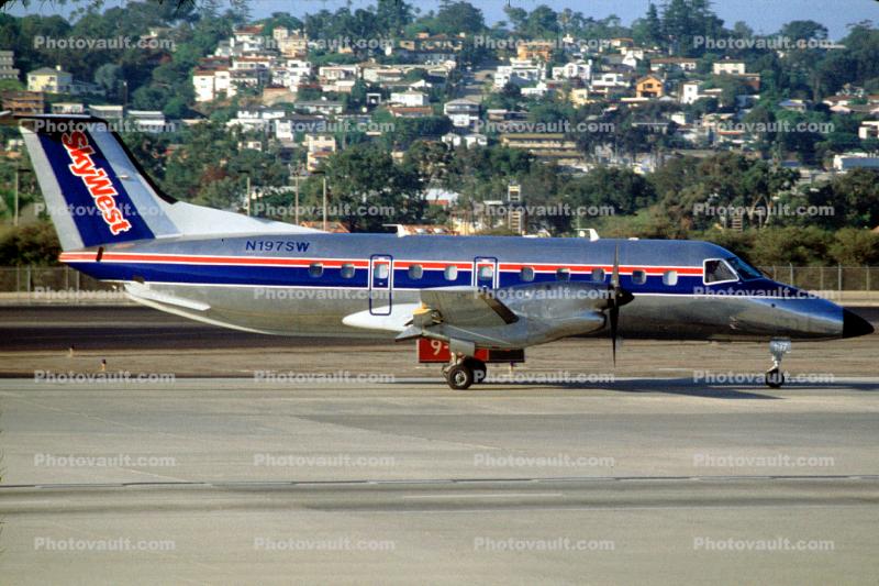 N197SW, SkyWest, Embraer Brasilia EMB-120RT