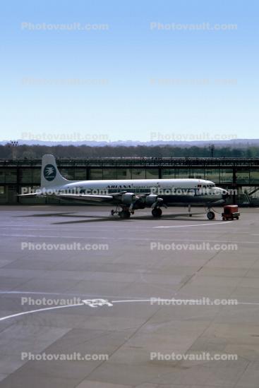 YA-DAO, Douglas DC-6A, Ariana Airlines, R-2800