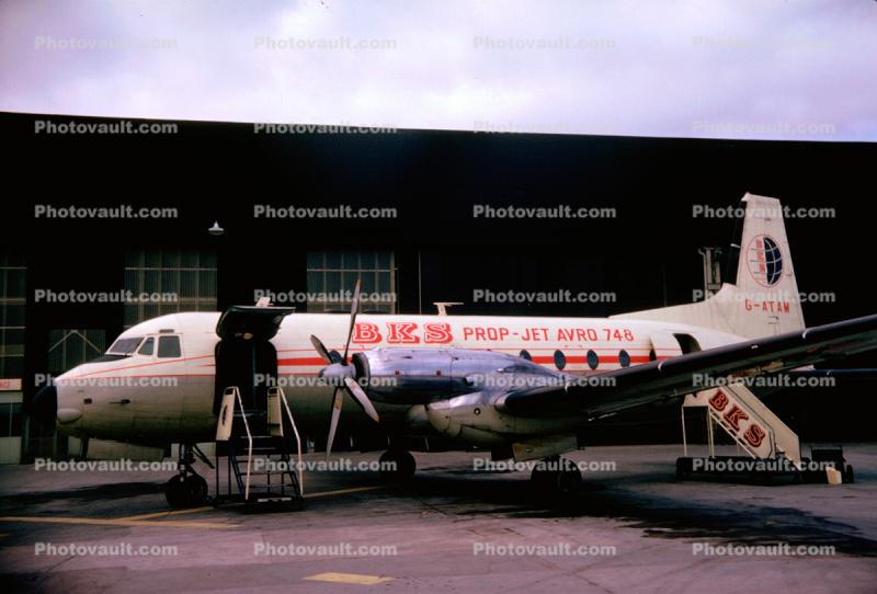 G-ATAM, BKS Air Transport, Hawker Siddeley 748-214 Sr2A, Avro 748