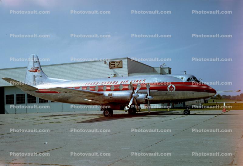 CF-THI, Vickers 757 Viscount