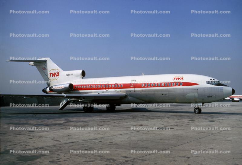 N856TW, Airstair, Star Stream, Boeing 727-031, JT8D-7B, JT8D