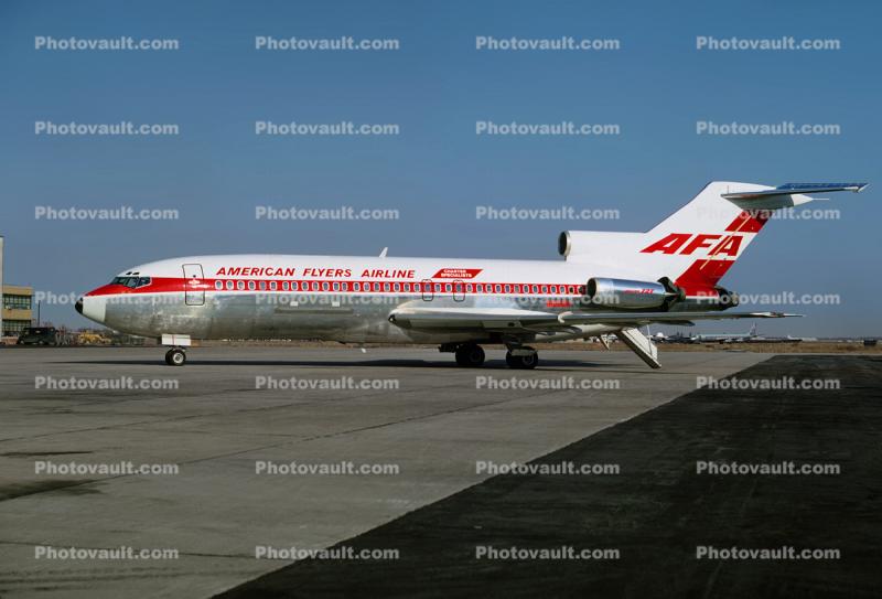 N12826, American Flyers Airline AFA, Boeing 727-185C, Airstair, 727-100 series