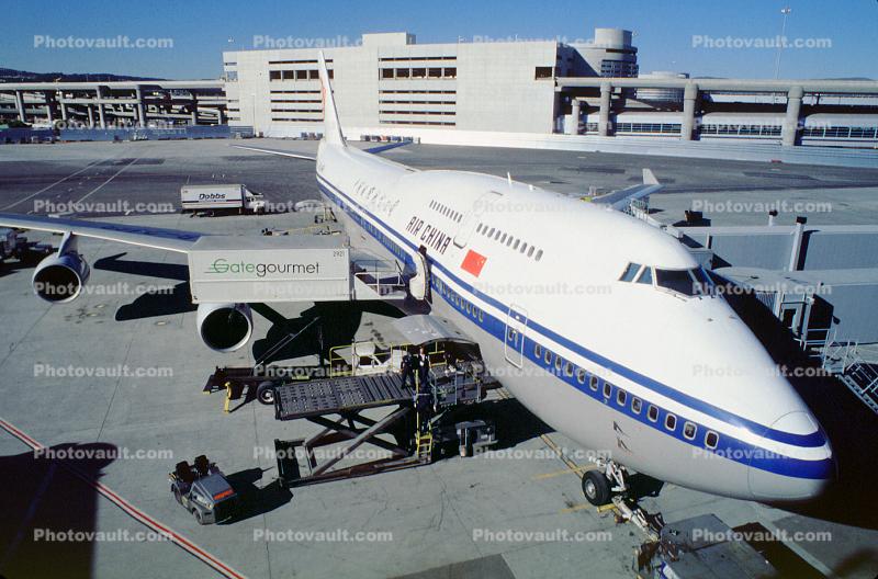 Boeing 747, San Francisco International Airport (SFO), China Airlines CAL