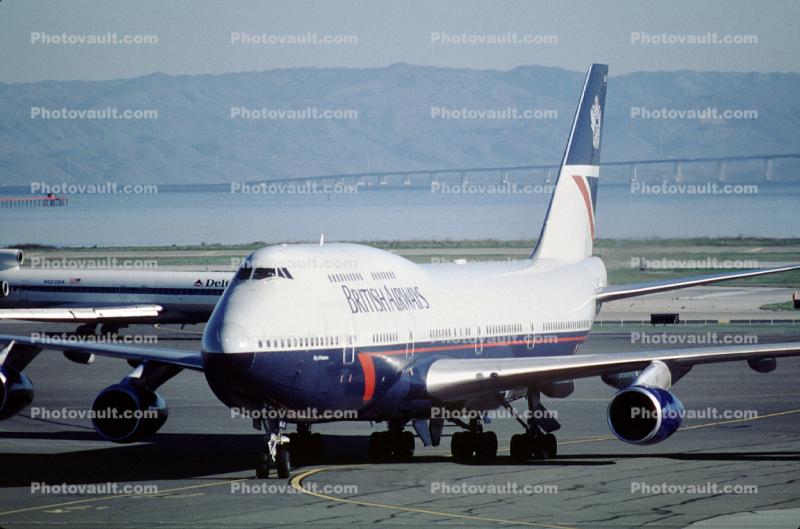 Boeing 747, San Francisco International Airport (SFO), British Airways BAW