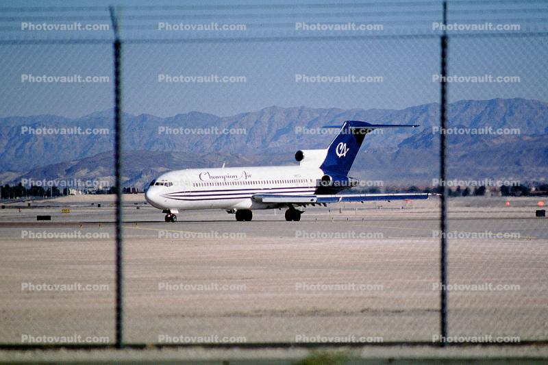N682CA, Champion Air, Boeing 727-2S7, JT8D, 727-200 series