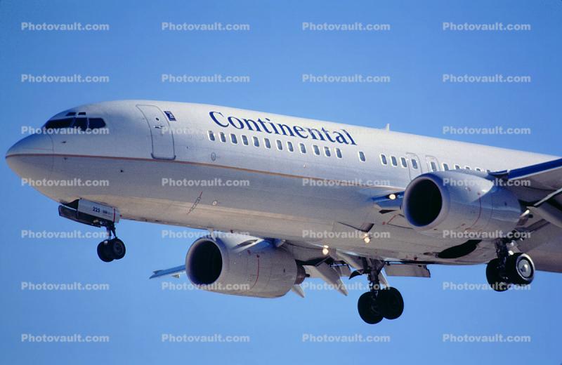 N12225, Boeing 737-824, Continental Airlines COA, 737-800 series, Next Gen, CFM56-7B26, CFM56