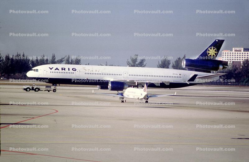PP-VQL, Varig Airlines, McDonnell Douglas, MD-11, CF6-80C2D1F, CF6