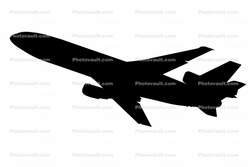 Douglas DC-10-30 Silhouette, CF6-50C2V, CF6