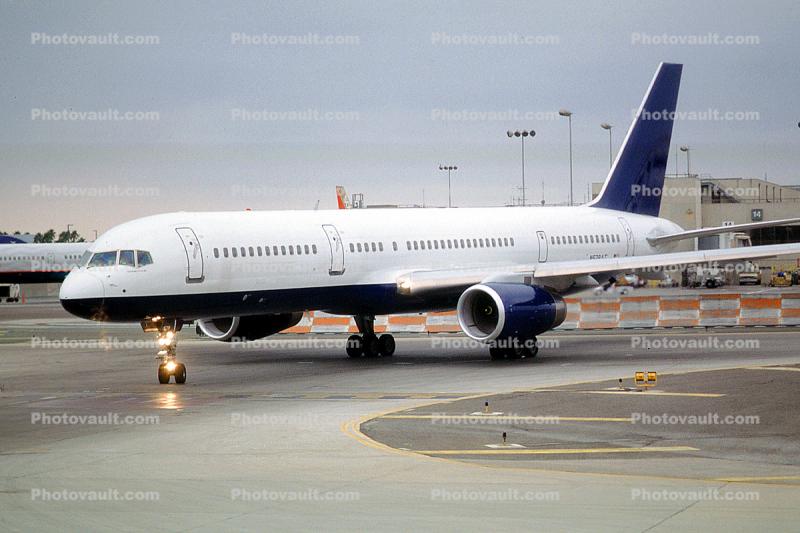 N528AT, Boeing 757-23N, LAX, RB211-535 E4, RB211, 757-200 series, generic