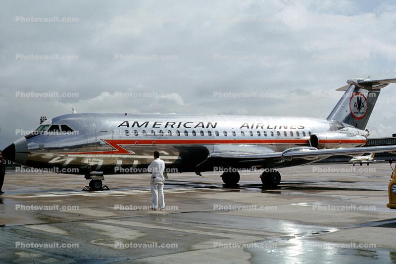 N5032, American Airlines AAL, BAC 111-401AK