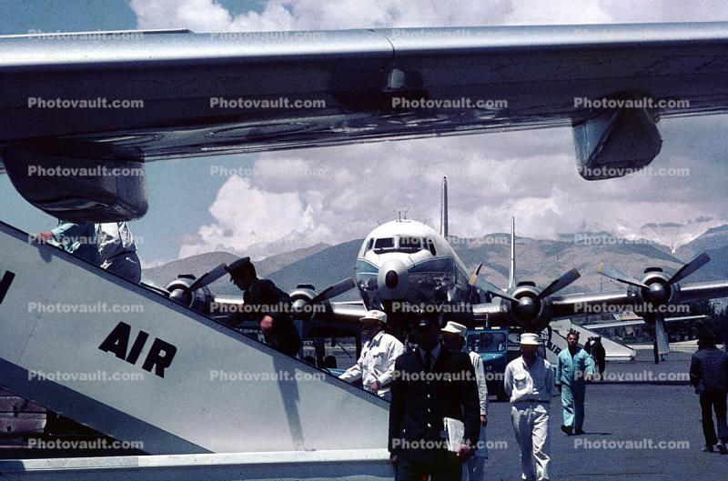 Boarding Passengers, Douglas DC-6, 1950s
