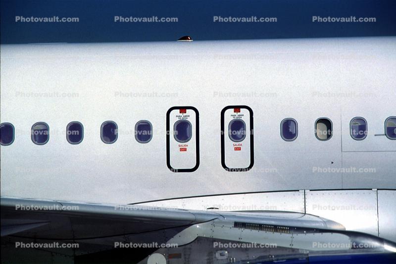 Emergency Exit Doors, Airbus A320 series