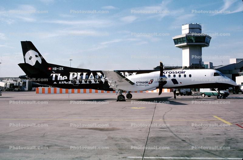 HB-IZK, The Phantom of the Opera, Crossair, SAAB 2000