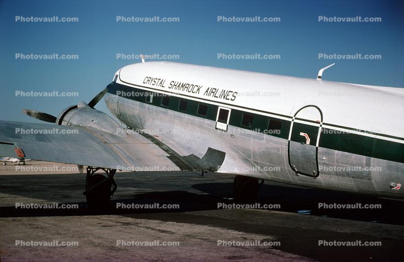 Crystal Shamrock Airlines, N3841, Douglas DC-3 Twin Engine Prop