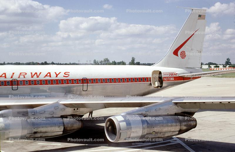 N370WA, Boeing 707, World Airways
