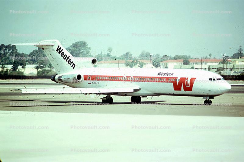 Boeing 727-247, Western Airlines WAL