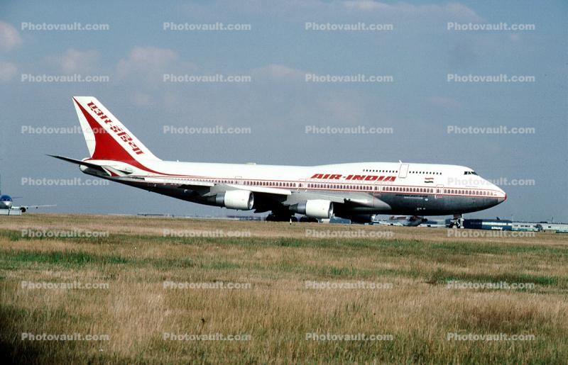 VT-ESO, Boeing 747-437, Air India, Khajuraho, PW4056, PW4000