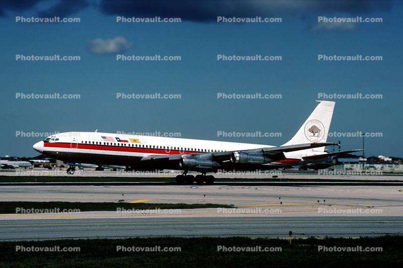 N106BV, Buffalo Airlines, Boeing 707-399C, JT3D-3B s2, JT3D