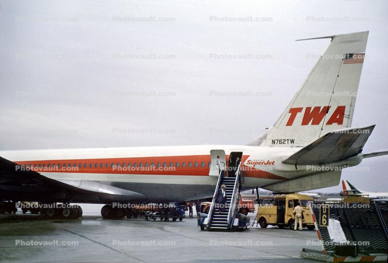 N762TW, Boeing 707-331 Super Jet, JT4A-12, JT4A, 1963, 1960s
