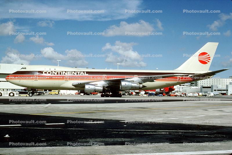 N606PE, PEOPLExpress Airlines, PEx, Continental Airlines COA, Boeing 747-143, milestone of flight