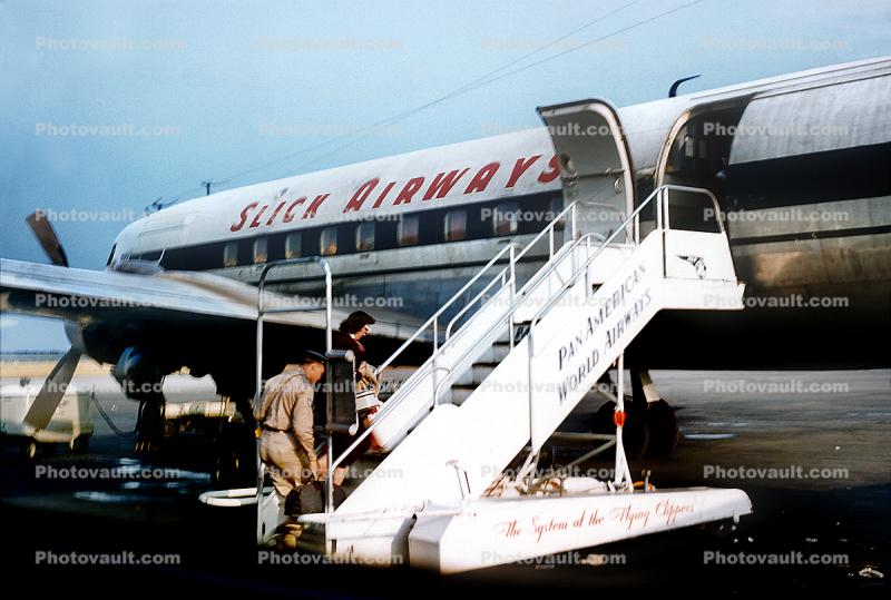 Slick Airways, Douglas DC-6, 1950s