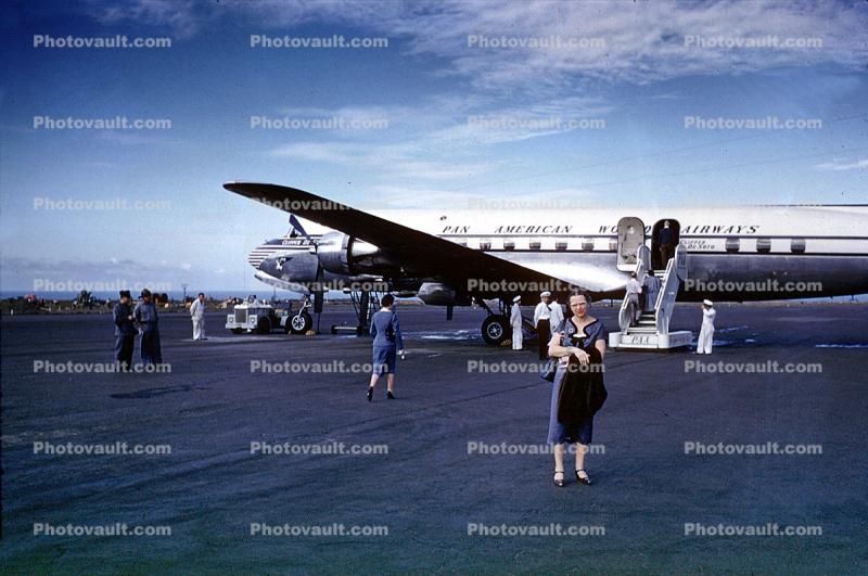 TF-LLD, Douglas DC-6B, Clipper De Soto, 1950s