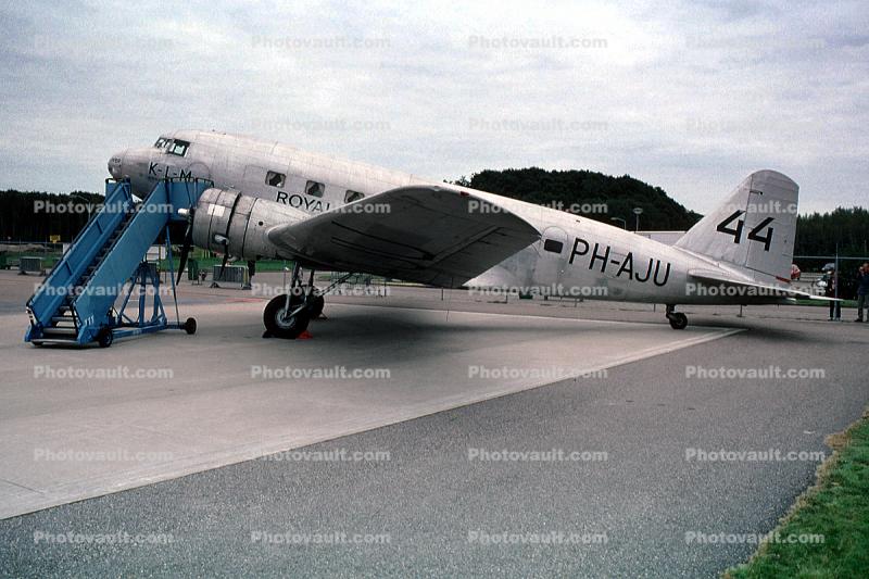 PH-AJU, Douglas DC-2 Twin Engine Prop, Royal Dutch Airlines, KLM