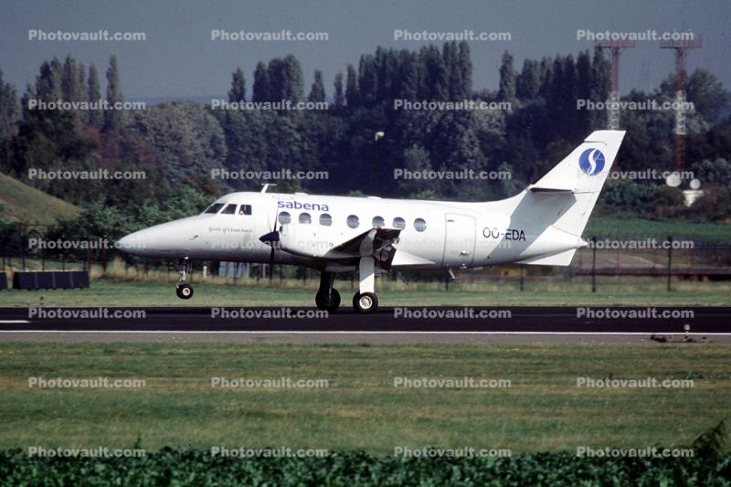 OO-EDA, Sabena, British Aerospace BAe-3109 Jetstream 31