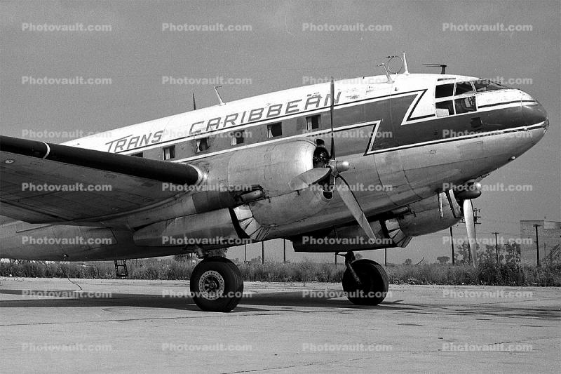 Trans Caribbean Airline, Curtiss-Wright CW-20, 1950s