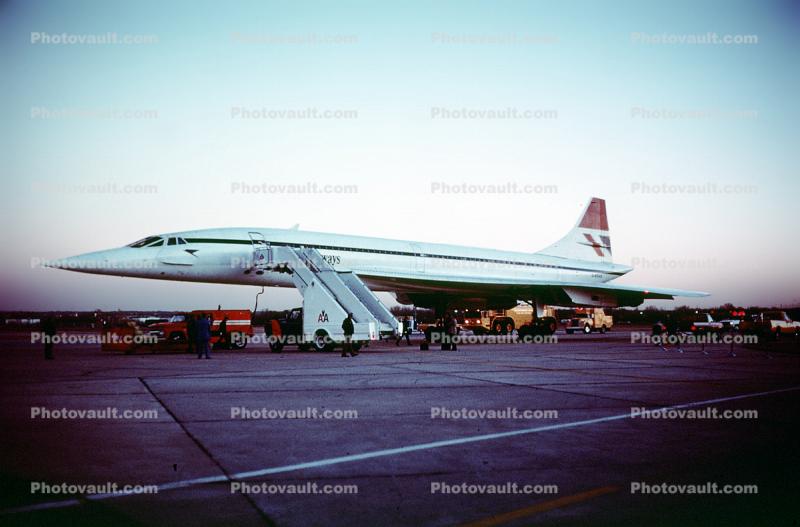 British Airways BAW, G-BOAA, Aerospatiale-BAC, Concorde