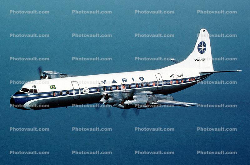 PP-VJW, Lockheed L-188A Electra, Varig Airlines