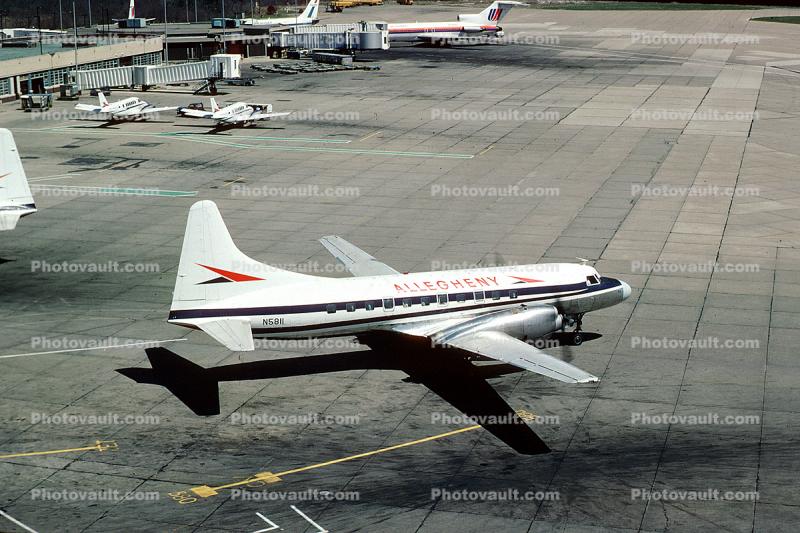 N5811, Allegheny Airlines, Convair CV-580F