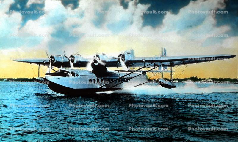 Sikorsky S-42 Flying Boat, Seaplane, propliner