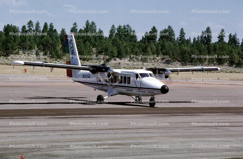 N245SA, Scenic Airlines, De Havilland DHC-6-300 Twin Otter, PT6A-27, PT6A