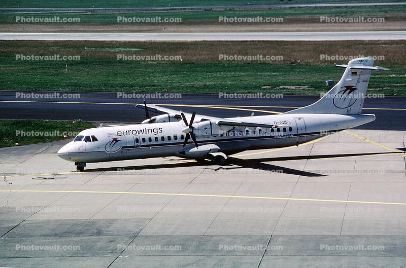 D-ANFA, ATR-72-202, Eurowings, ATR-72 series, ATR72, PW124B