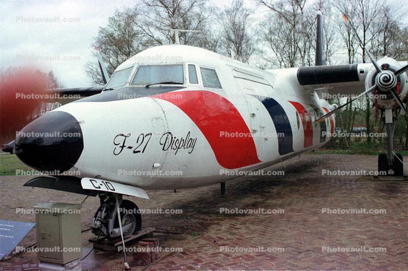 PH-FBY, C-10, Fokker F27-300M Troopship, Militaire Luchtvaart Museum, Royal Netherlands Air Force