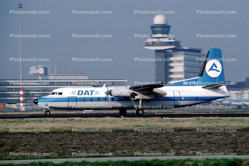 OO-DTB, DAT Delta Air Transport, Fairchild FH-227B