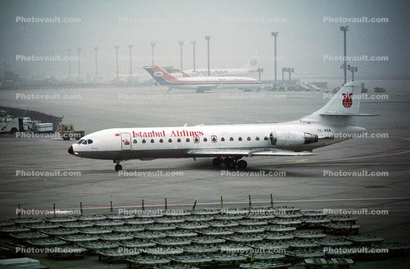 TC-ASA, Sud Aviation SE-210 Caravelle, Istanbul Airlines IST, JT8D