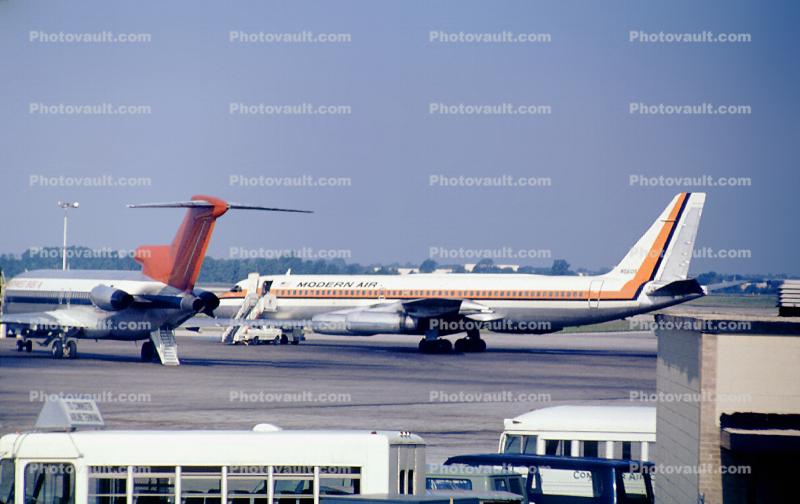 N5605, Modern Air, Convair CV-990-30A-5 Coronado, 990, CV-990 series, CJ-805-23B