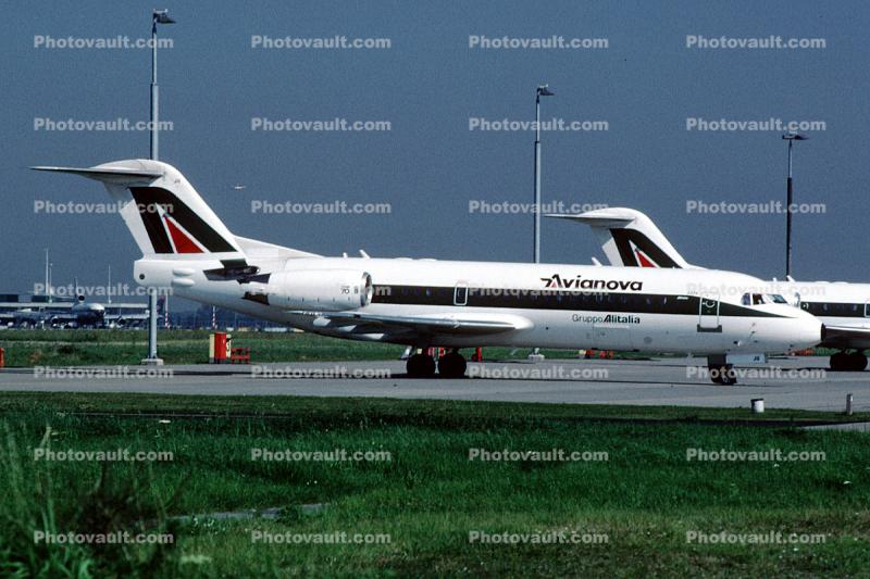 I-REJU, Avianova Airlines, Fokker 70, F28-0070, Twin Engine Jet, F-28