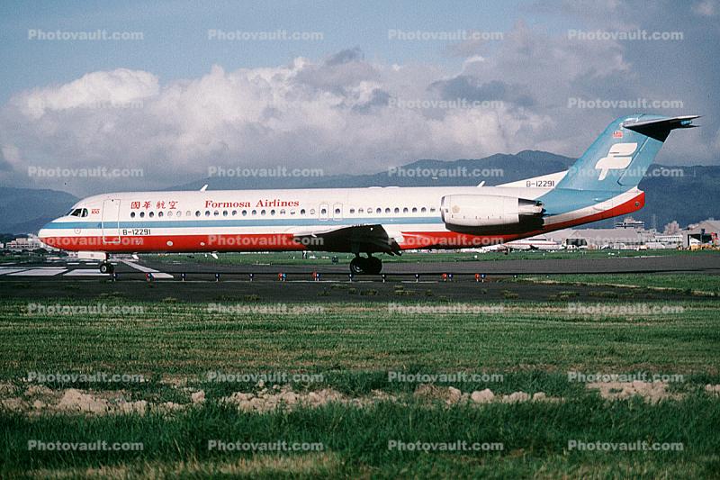 B-12291, Formosa Airlines, Fokker F28-0100