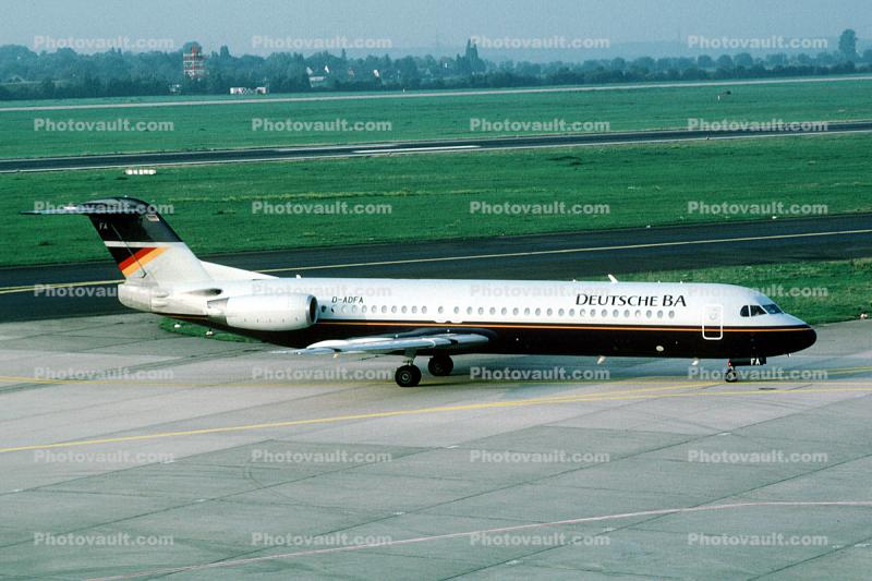 D-ADFA, Deutshe-BA, Fokker F28-0100