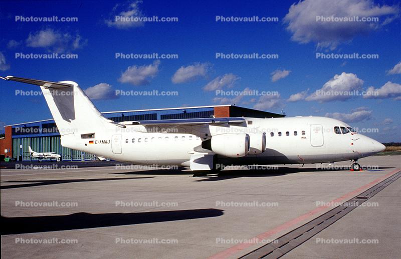 D-AMAJ, Bae 146-200, WDL Flugdienst, generic