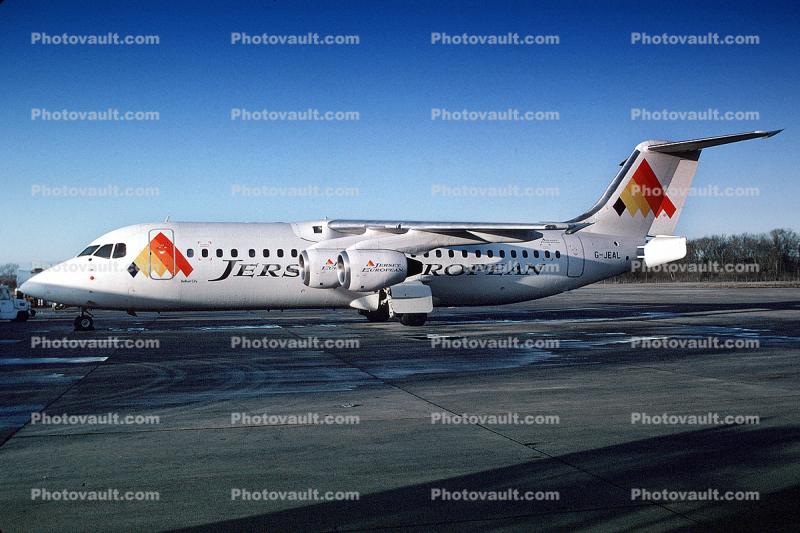 G-JEAL, Bae 146-300, Jersey European Airlines