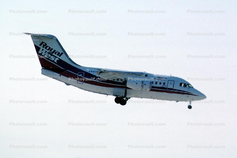 N801RW, Royal West Airlines, Bae 146-100