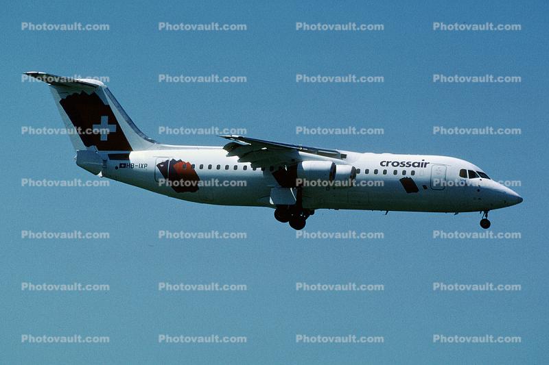 HB-IXP, Crossair, Bae Avro RJ100