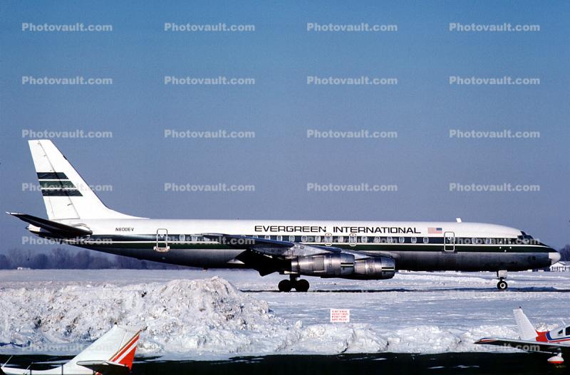 N800EV, Douglas DC-8-52, Evergreen International